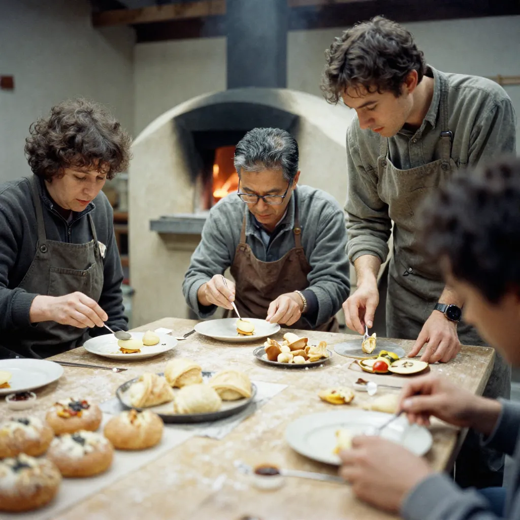 Interactive artisan technique demonstration